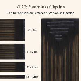 Détail des clips en acier inoxydable des extensions de cheveux hotbanana