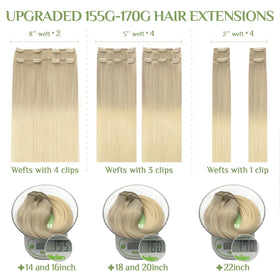 Détail des clips en acier inoxydable des extensions DOORES
