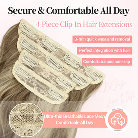 Détail des clips en acier inoxydable des extensions KooKaStyle