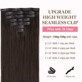 Détail des clips en silicone des extensions capillaires GOO GOO