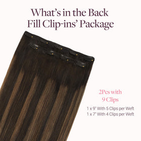 Détail des clips en silicone des extensions GOO GOO