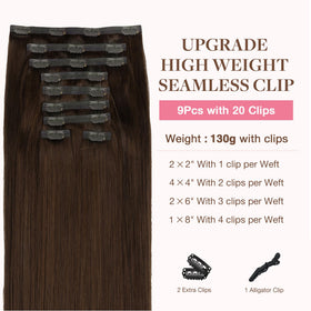Détail des clips en silicone des extensions GOO GOO