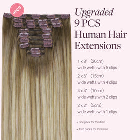 Détail des clips en silicone des extensions GOO GOO