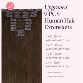 Détail des clips en silicone des extensions GOO GOO