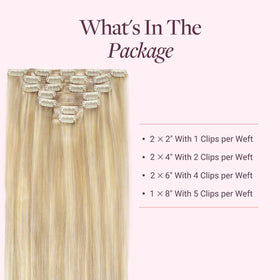 Détail des clips en silicone des extensions GOO GOO