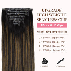 Détail des clips en silicone des extensions GOO GOO