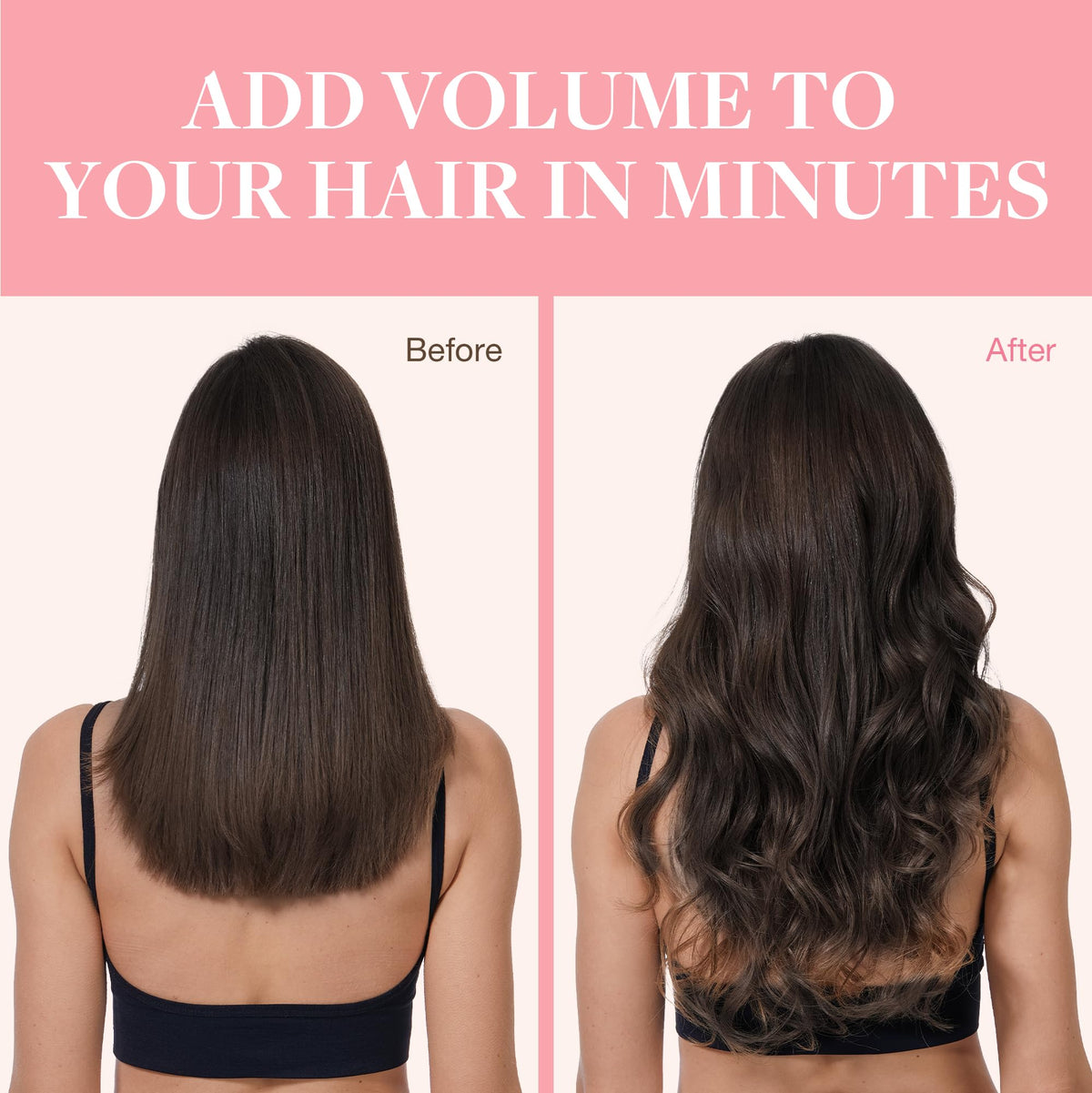 Détail des clips en silicone des extensions GOO GOO