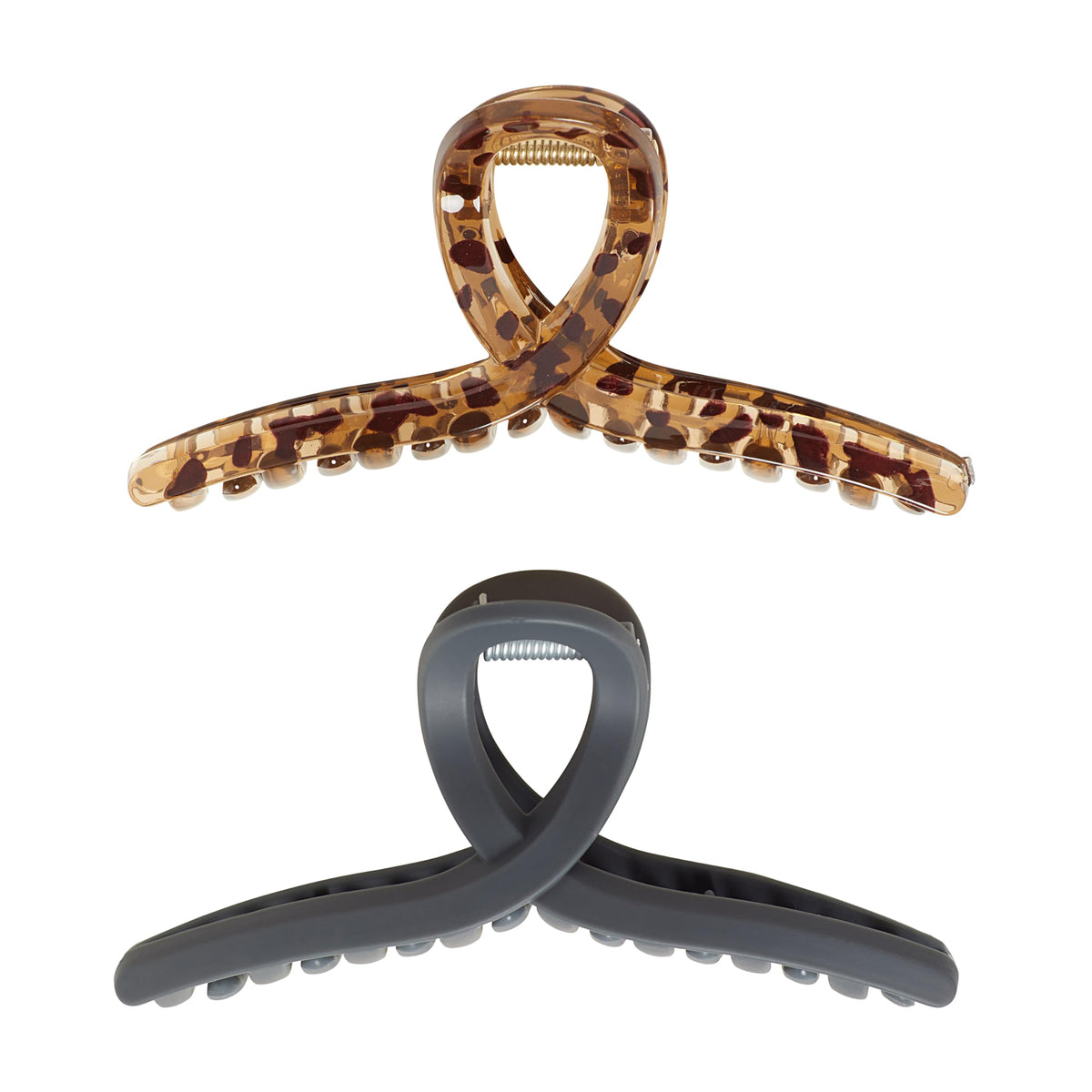 Détail des clips Goody Ribbon Claw avec design à boucle