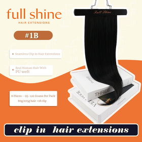 Détail des clips sécurisés sur les extensions Full Shine
