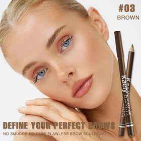 Détail des crayons à sourcils FeiCuiYun avec texture douce