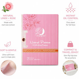 Détail des feuilles matifiantes PleasingCare