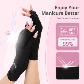 Détail des gants AIRSEE, tissu en nylon et lycra