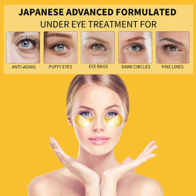Détail des masques pour les yeux Treondexir avec texture gel
