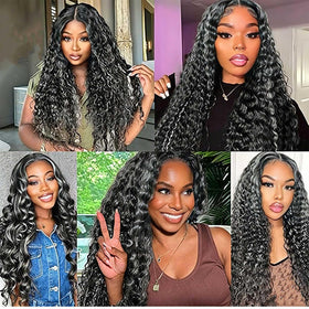 Détail des mèches de cheveux Habiliana P1B/GREY