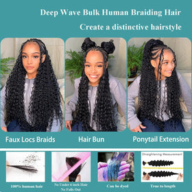Détail des mèches de cheveux OKVOKV Bouclés