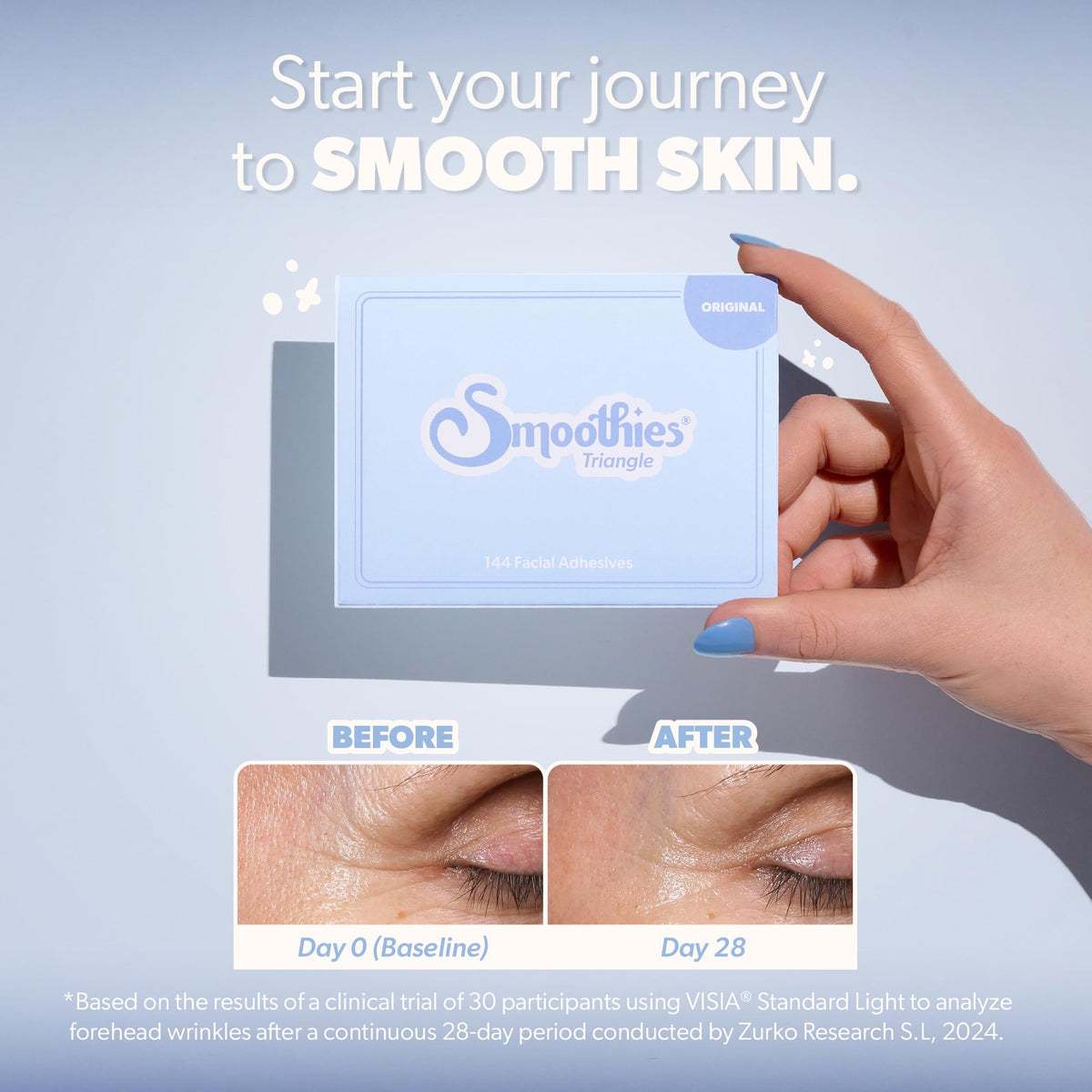 Détail des patches anti-rides Smoothies