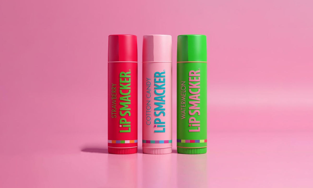 Détail du baume à lèvres Lip Smacker bonbon