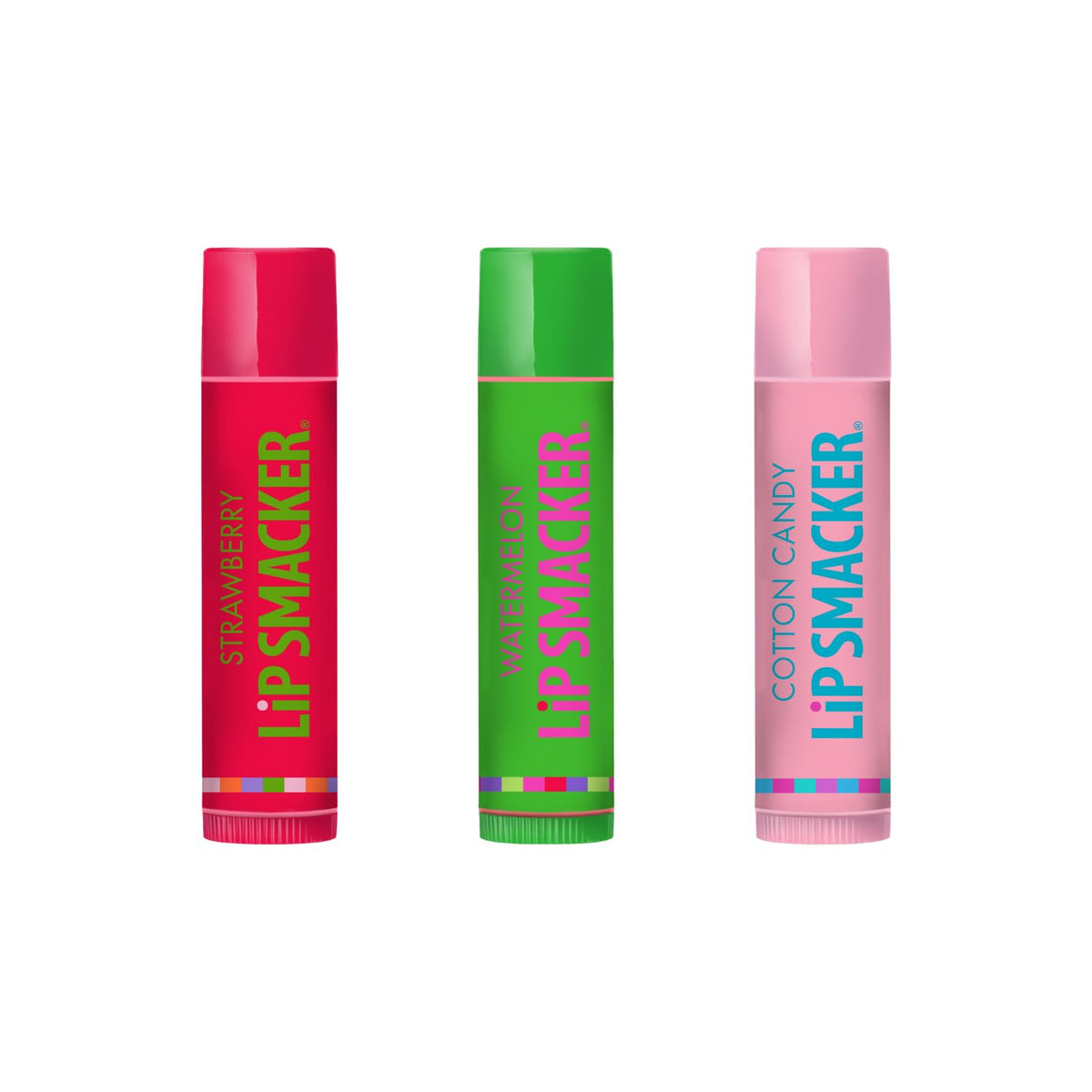 Détail du baume à lèvres Lip Smacker fraise