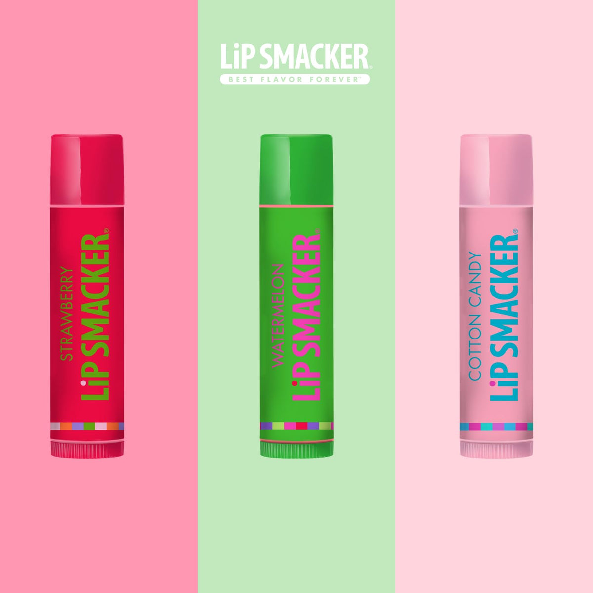 Détail du baume à lèvres Lip Smacker pastèque