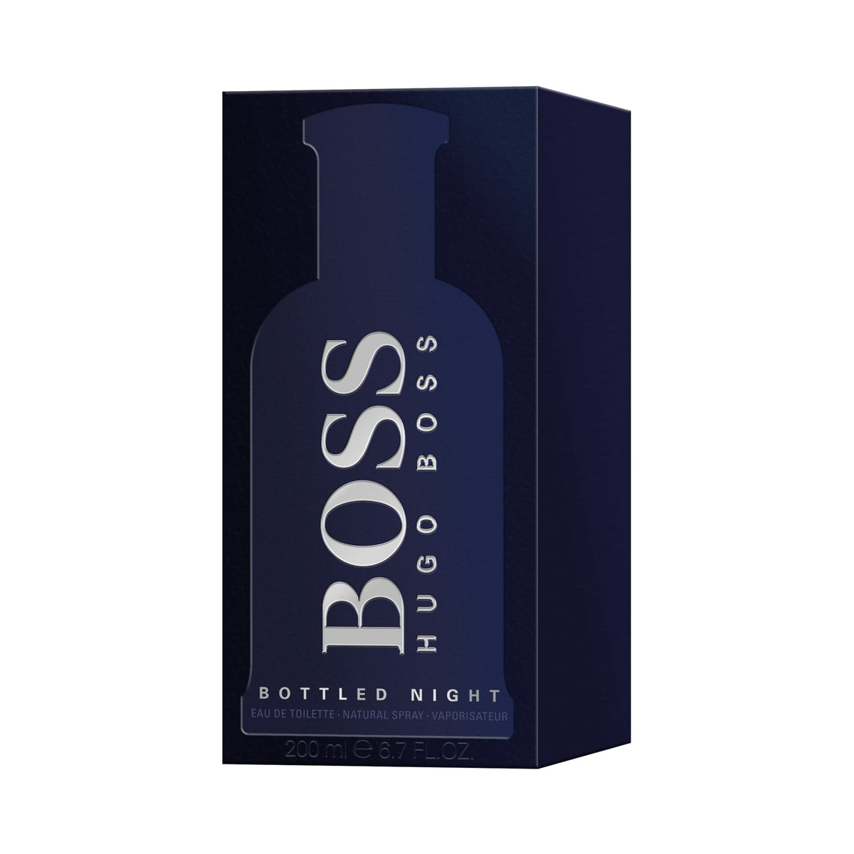 Détail du bouchon d'Hugo Boss Bottled Night 200ml