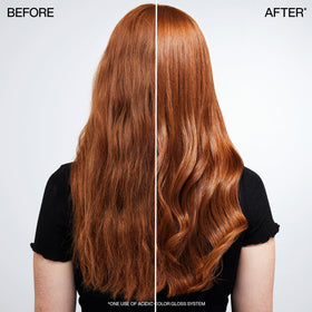 Détail du bouchon du conditionneur Redken Acidic Color Gloss