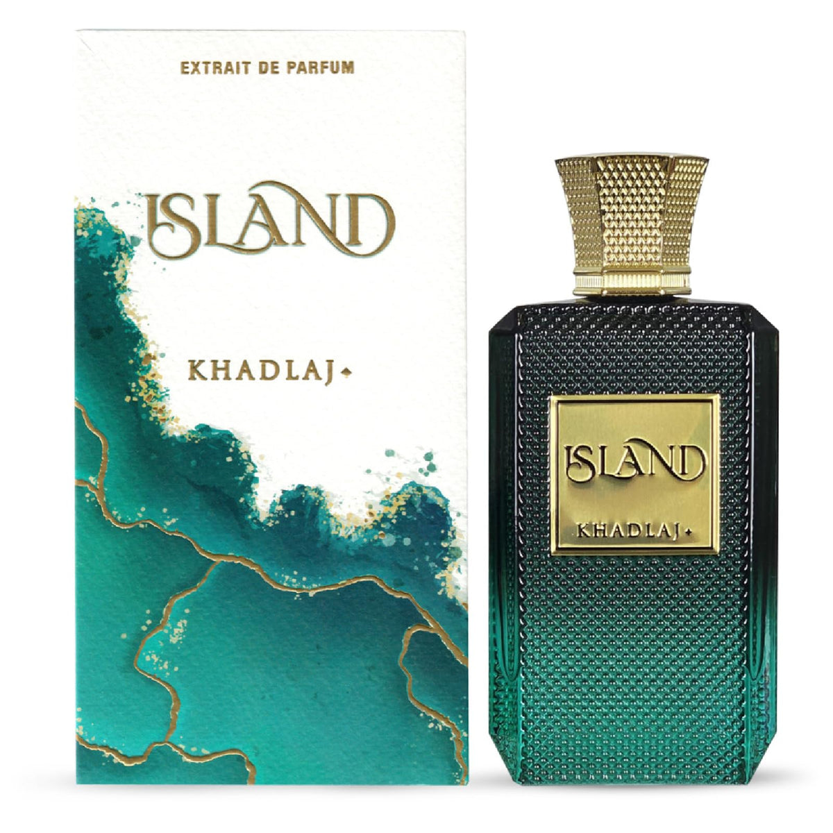 Détail du bouchon du flacon d'Extrait de Parfum KHADLAJ