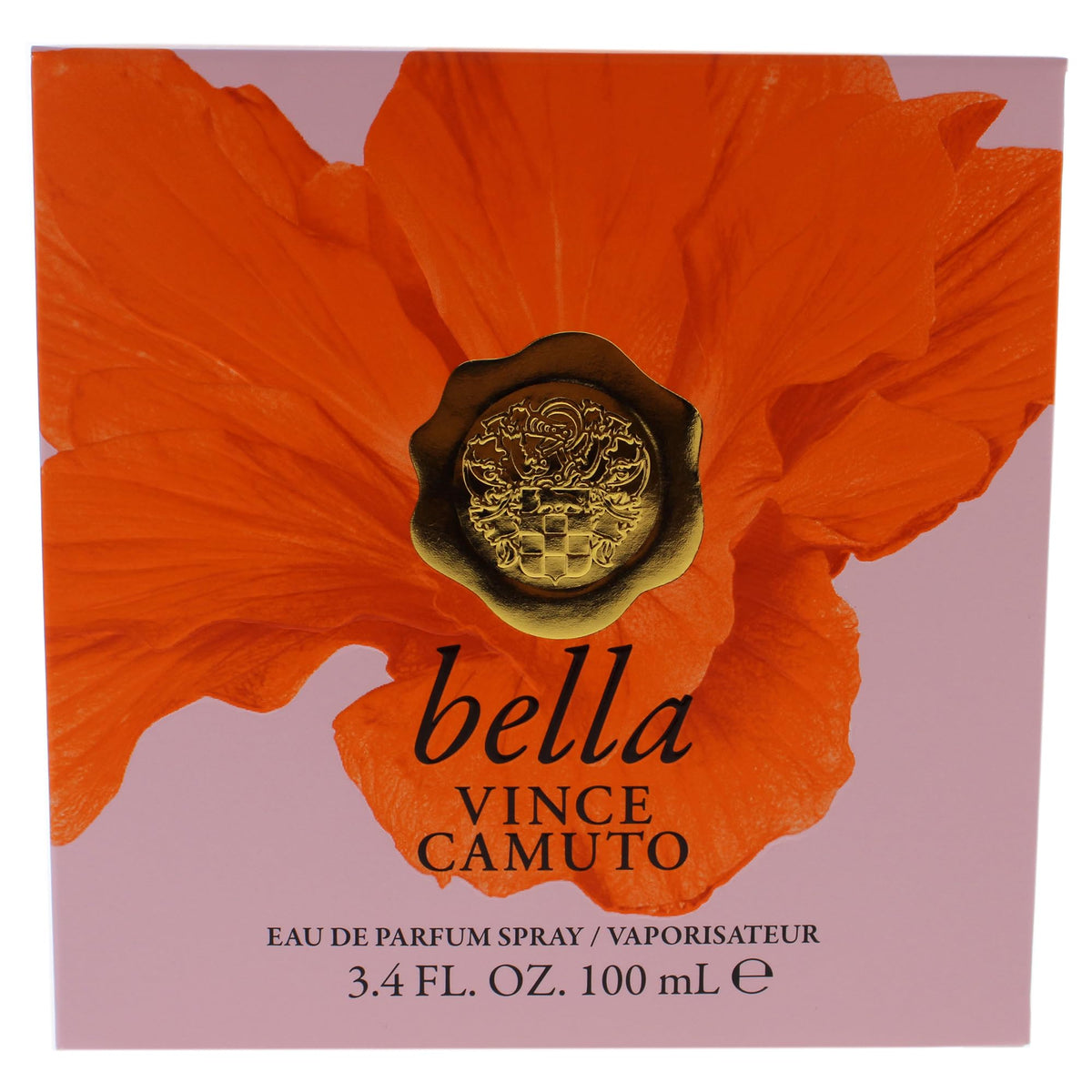 Détail du bouchon du flacon Vince Camuto Bella parfum