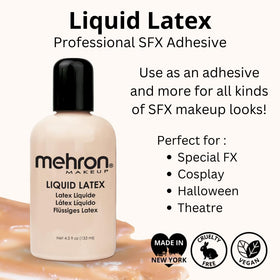 Détail du bouchon du Mehron Liquid Latex 4,5 oz