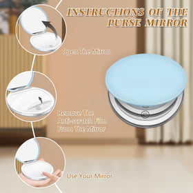 Détail du bouton de réglage de luminosité du miroir Kakuje