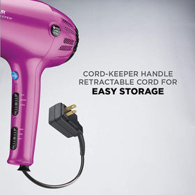 Détail du concentrateur du Sèche-Cheveux Conair 1875W rose