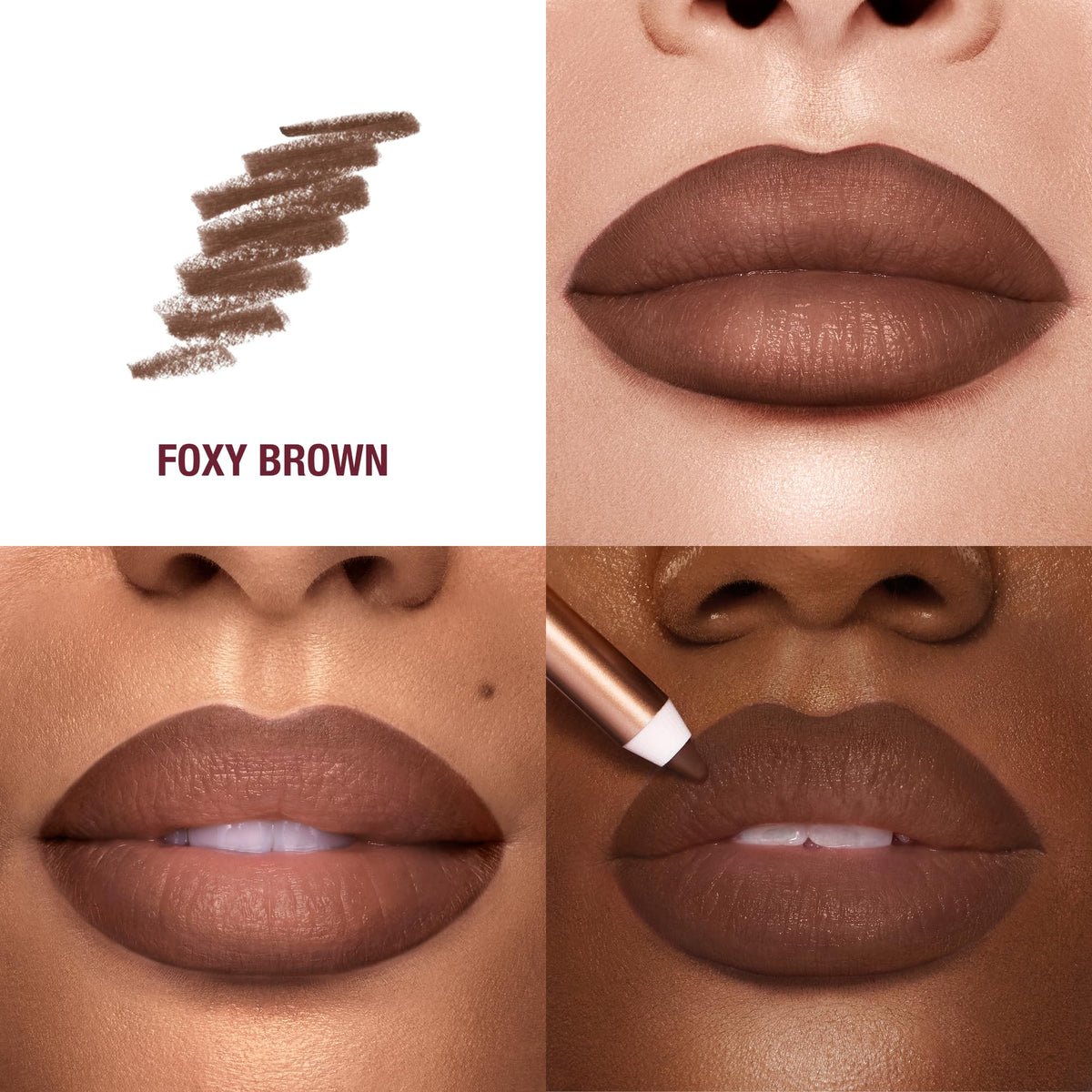 Détail du crayon à lèvres Charlotte Tilbury Lip Cheat avec texture veloutée