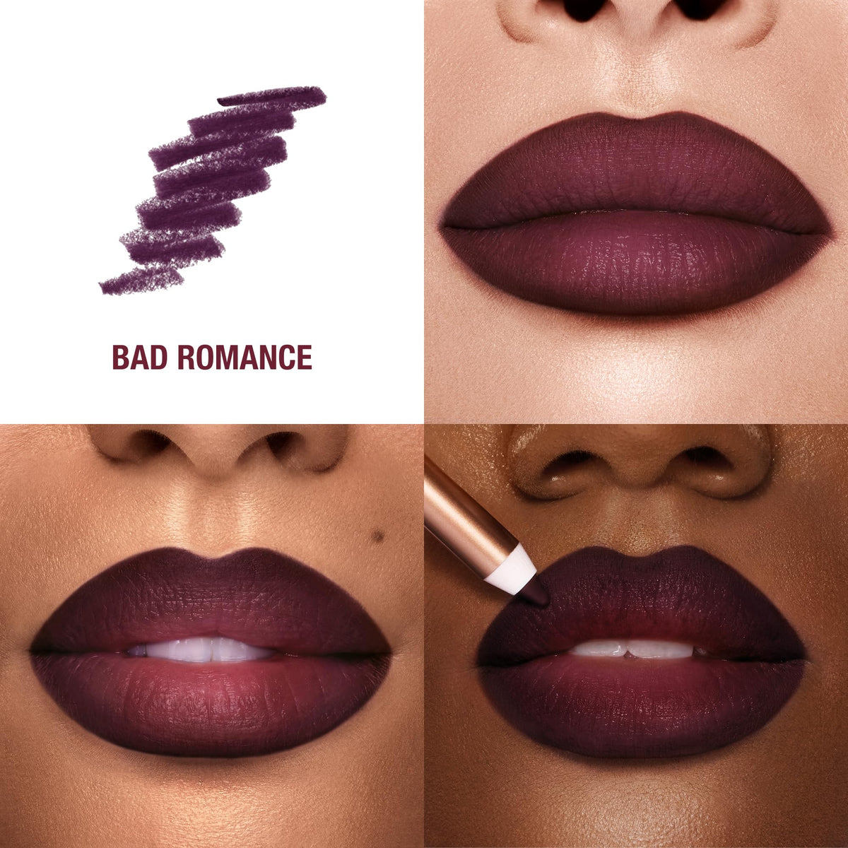 Détail du crayon à lèvres Charlotte Tilbury Lip Cheat avec texture veloutée
