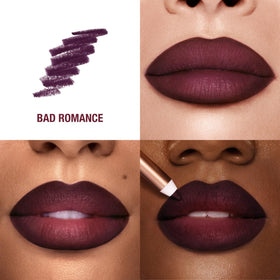 Détail du crayon à lèvres Charlotte Tilbury Lip Cheat avec texture veloutée