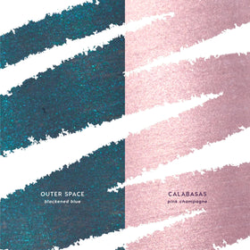 Détail du crayon eyeliner gel Outer Space couleur bleu noirci