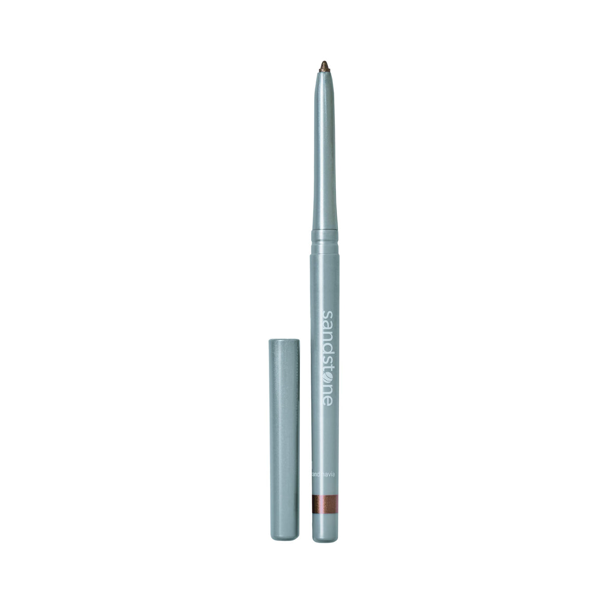 Détail du crayon eyeliner Sandstone Scandinavia sur un fond neutre