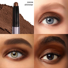 Détail du crayon ombre à paupières Julep avec couleur Cocoa Shimmer