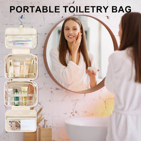 Détail du crochet pivotant de la trousse de toilette TOPEAST