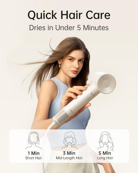 Détail du diffuseur du Sèche-cheveux Laifen SE Lite
