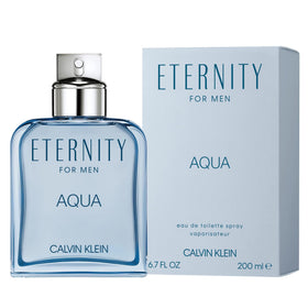 Détail du flacon de Calvin Klein Eternity Aqua