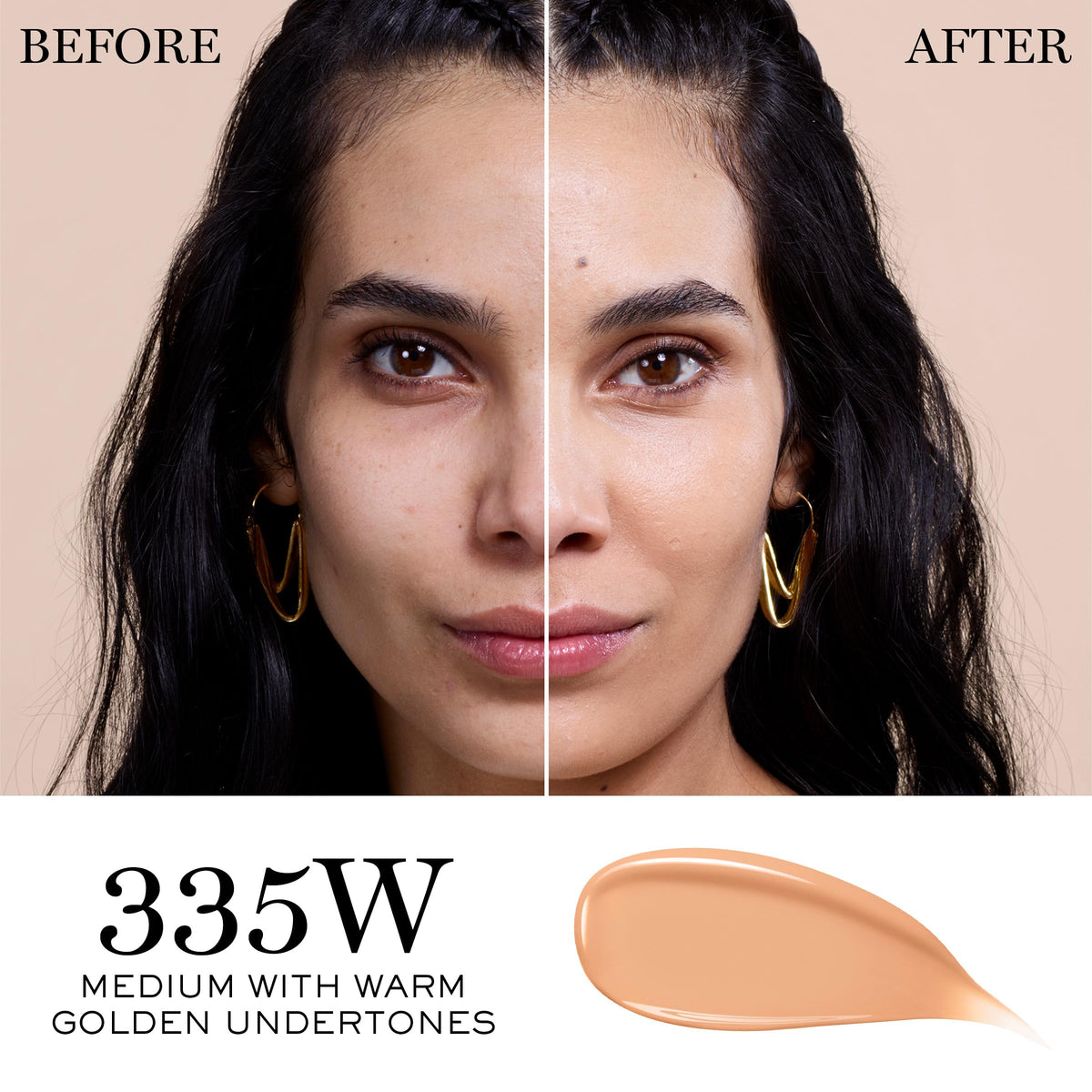 Détail du flacon de fond de teint Lancôme Teint Idole Ultra Wear