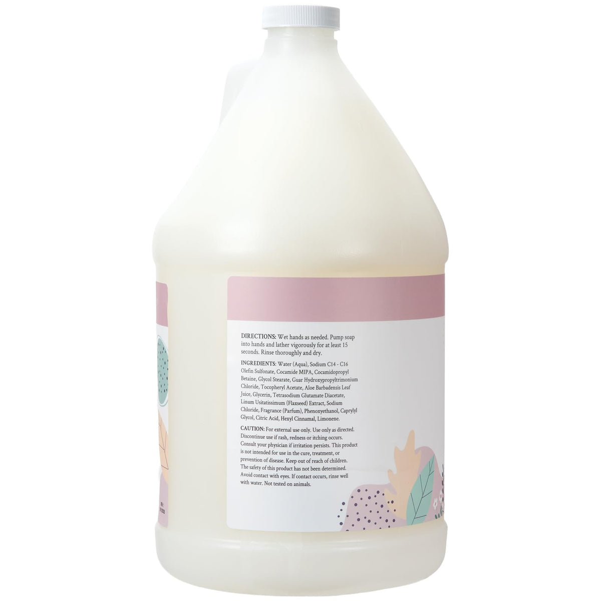 Détail du flacon de Ginger Lily Farms Savon Mains Conditionnant