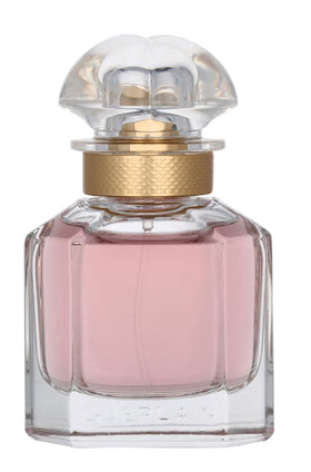 Détail du flacon de Guerlain Mon Guerlain avec bouchon élégant