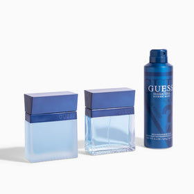 Détail du flacon de GUESS Seductive Homme Blue