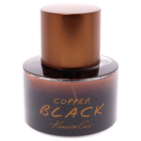 Détail du flacon de l'Eau de Toilette Kenneth Cole Copper Black
