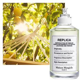 Détail du flacon de l'Eau de Toilette Under The Lemon Trees de Maison Margiela
