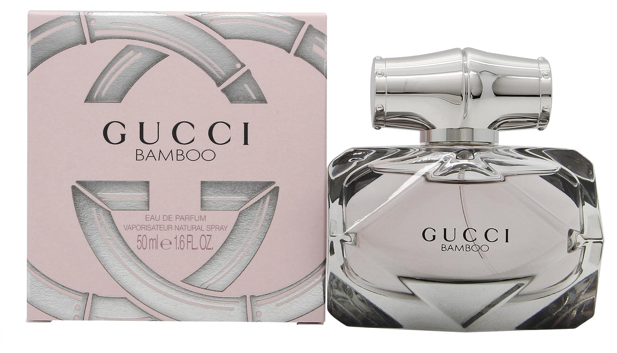 Détail du flacon de parfum Gucci Eau de Toilette Bamboo 75 ml