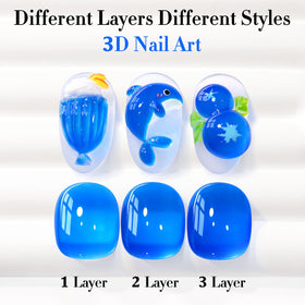 Détail du flacon de vernis gel Double Rhythm 15ml