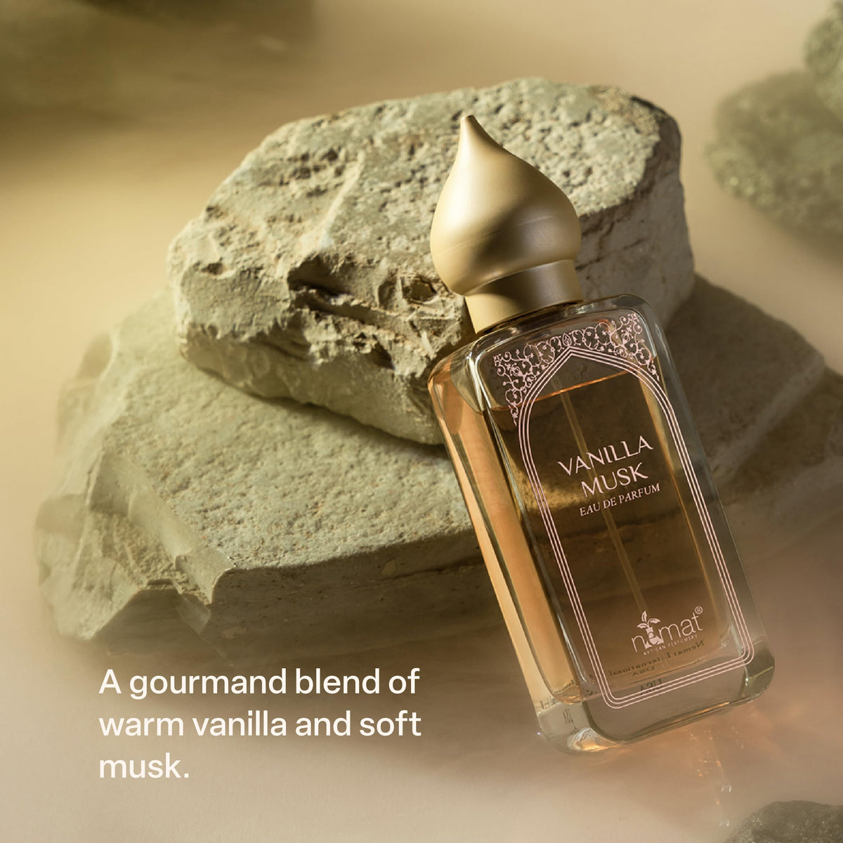 Détail du flacon Nemat Eau de Parfum Vanilla Musk
