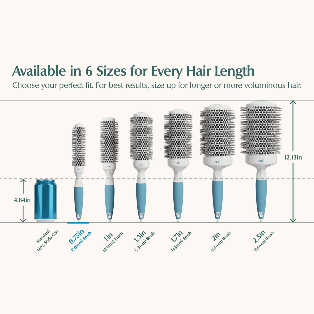 Détail du manche ergonomique de la brosse Osensia