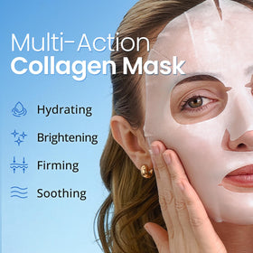 Détail du masque visage Ebanel avec vitamine C et E